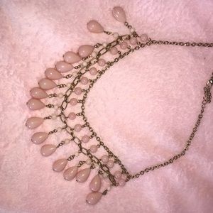 Jcrew pink necklace